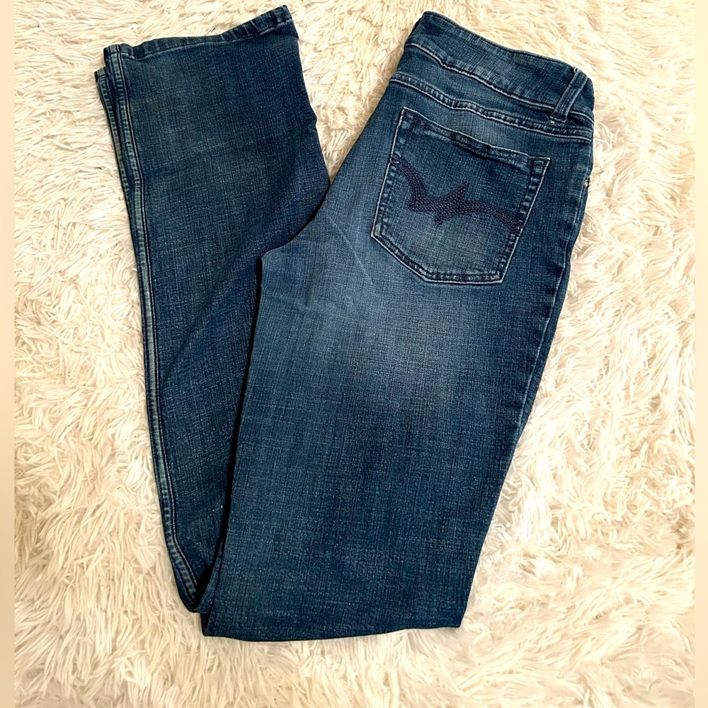 WRANGLER STRAIT LEG JEANS (9/10x36)